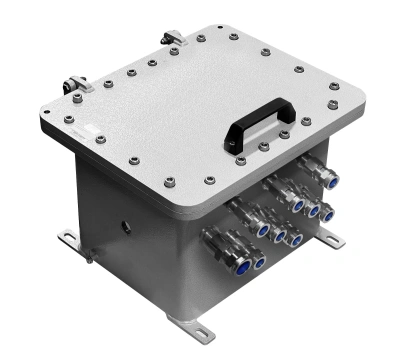 Взрывозащищенные коробки ЩОРВ-МТ из малоуглеродистой стали в 