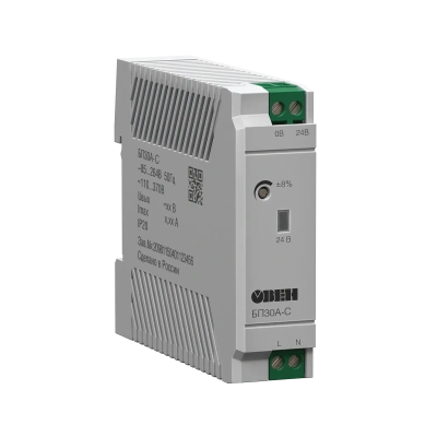 БП30А, БП30А-С, БП60А, БП60А-С компактные блоки питания для шкафов автоматики в 