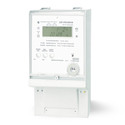 Счетчик электроэнергии СЭТ-4ТМ.03М.20 в 