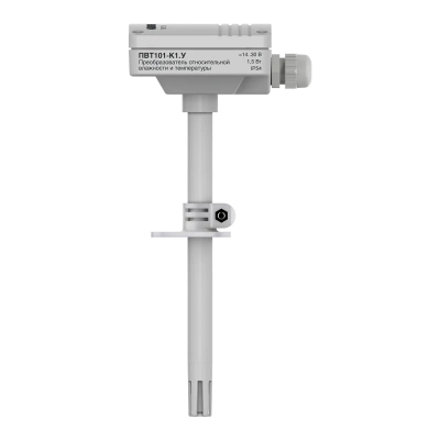 ПВТ101 канальный датчик (преобразователь) влажности и температуры в 
