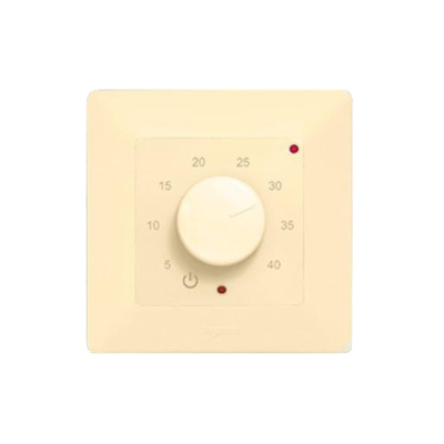 Эрголайт ТР-03 Валена Лайф терморегулятор для теплого пола, бежевый (в рамку Legrand Valena Life) в 