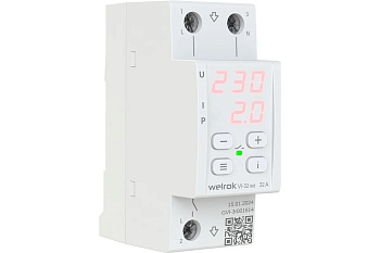 Welrok VI-32 red реле напряжения с контролем тока в 