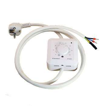 Эрголайт ТР-03.1Д терморегулятор для обогревателей на проводе с датчиком температуры в 