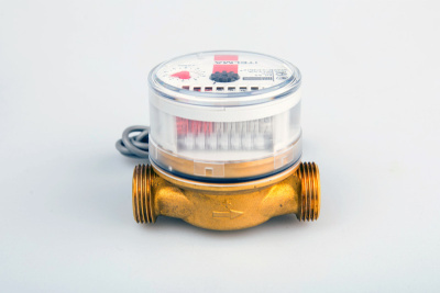 Счетчик горячей воды WFW23.D080-0-R-L-10-IP68 с импульсным выходом НАМУР, ДУ15 в 