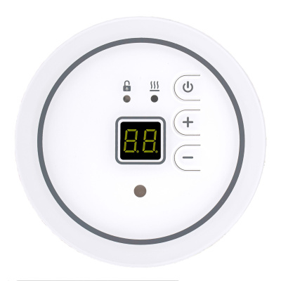Эрголайт ТР SERIE ITALIANA ROTONDO терморегулятор для теплого пола, белый в 