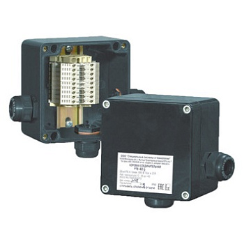 РТВ(i) 404(П)-1Б/2Б коробка соединительная взрывозащищенная в 