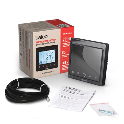 CALEO С936 Wi-Fi терморегулятор для теплого пола, черный в 