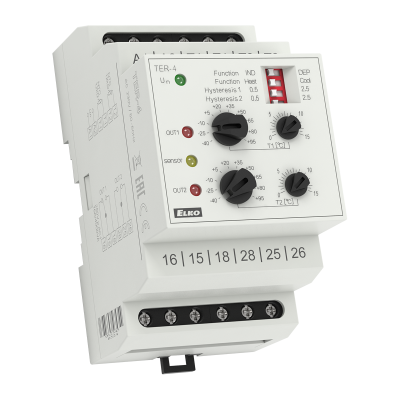 TER-4/230V терморегулятор для систем обогрева труб в 