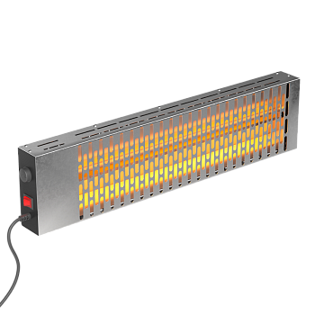 СБИ-1000 ПИХТА инфракрасный обогреватель с крышкой из нержавеющей стали в 