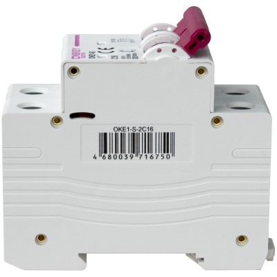 Автоматический выключатель OneKeyElectro 2P 4,5kA C-6A 2M в 