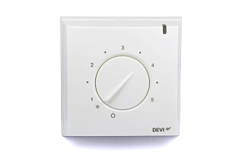 DEVIreg 132 терморегулятор для теплого пола с датчиком пола и воздуха в 