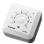 Эрголайт ТР-01.3ВП терморегулятор для теплого пола накладной с датчиками пола и воздуха, белый в 