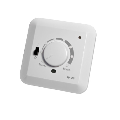 Эрголайт ТР-70В терморегулятор для теплого пола встраиваемый с датчиком воздуха, белый в 