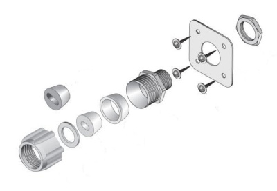 LEK/U набор ввода под теплоизоляцию в 