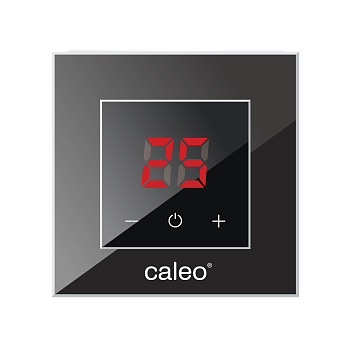 CALEO NOVA, черный терморегулятор для теплого пола, черный в 