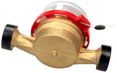 Счетчик воды Мастер Метролог СВ-15В Класс "В", соединительный комплект с обратным клапаном в 