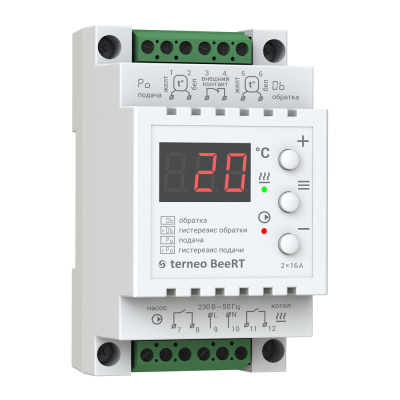 Terneo BeeRT терморегулятор для электрических котлов в 