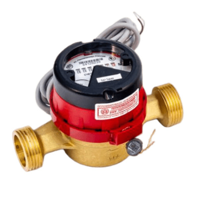 Счетчик горячей воды Тепловодомер ВСГд-20 (1л/имп) в 