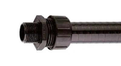 Гибкий рукав ПВХ спиральный, гладкий, армированный серии LPC в 