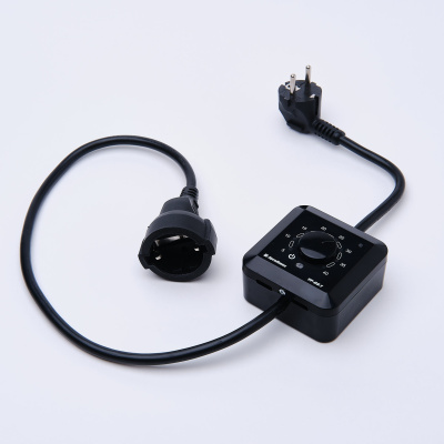 Эрголайт ТР-03.1Р терморегулятор для обогревателей на проводе, черный в 