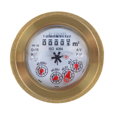 Счетчик горячей воды домовой MTW-N, 90°C, DN 50, Qn 15, L 300 mm, без присоед. в 