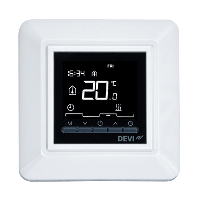 DEVIreg Opti терморегулятор для теплого пола с комбинацией датчиков в 