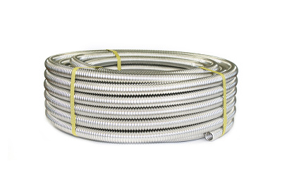 Труба гофрированная из нержавеющей стали SS304 Stahlmann 13А, отожженная, 20м в 