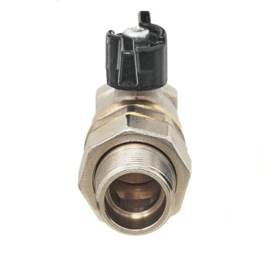 Кран шаровой 11Б27п1 DN25 PN40 "американка" бабочка никель, серия Standart в 