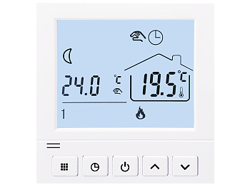 OneKeyElectro ТР-510 терморегулятор для теплого пола, белый в 