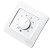 Эрголайт ТР-03 Глосса терморегулятор для теплого пола, белый (в рамку Schneider Electric Glossa) в 