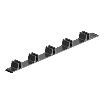 КМ/У1-6 зажим крепежный, черный в 