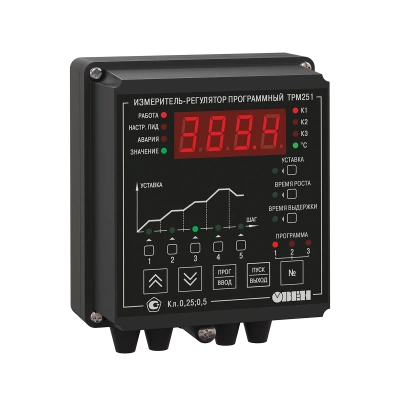 ТРМ251 ПИД-регулятор с пошаговыми программами и RS-485 в 