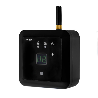 Эрголайт ТР-09ВП GSM терморегулятор для теплого пола с датчиком пола и воздуха, черный в 