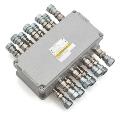 Готовые типовые комплектации взрывозащищенных соединительных коробок КСРВ-Т в 