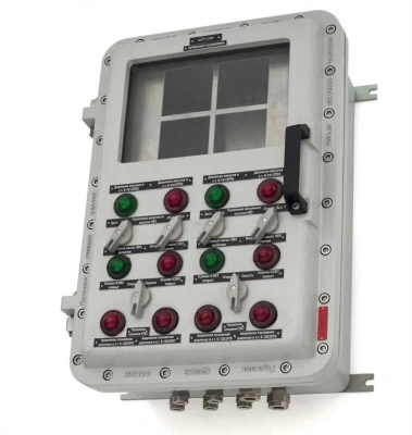 Взрывозащищенные коробки типа ЩОРВ…-О (CCFE) с окном (взрывонепроницаемые оболочки) в 