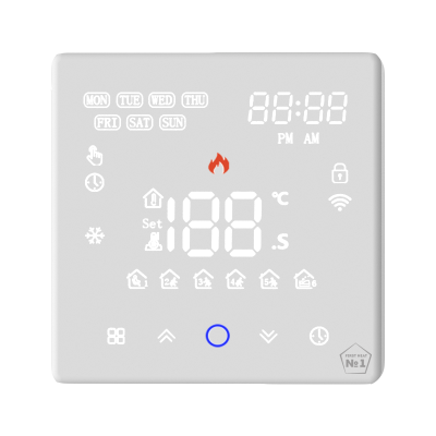 ТС 650 терморегулятор для теплого пола, белый в 