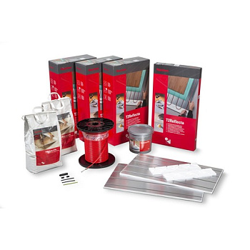 T2Reflecta кабельный теплый пол (для установки под керамич.плитку / нат.камень) в 