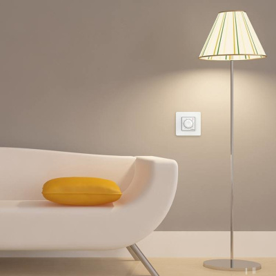 Terneo rtp unic терморегулятор для теплого пола, слоновая кость в 