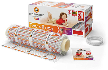 Теплолюкс Tropix МНН 800 Вт/5,0 кв.м нагревательный мат для теплого пола в 