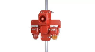 Взрывозащищенный сигнализатор D2xC4 с LED/ ксенон маяками в 