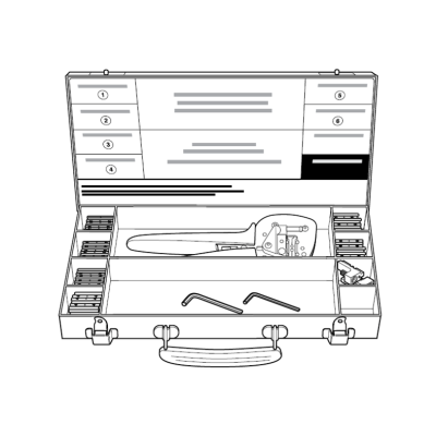 Набор для опрессовки PI-TOOL-SET-01 в 