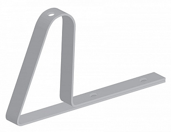 ТС.10.005 М кронштейн для крепления к трубе снегозадержания в 