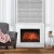 Каминокомплект Electrolux EFP/P-3320RLS, портал Loft 30 камень белый, белая эмаль в 