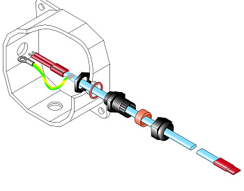 UTK344 комплект заделок в 