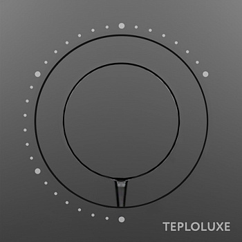 Теплолюкс Solus терморегулятор для теплого пола, черный в 