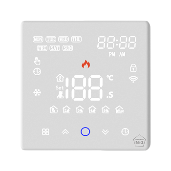 ТС 650 терморегулятор для теплого пола, белый в 