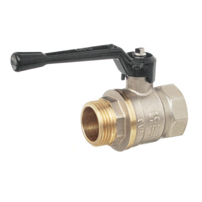 Кран шаровой 11Б27п1 DN32 PN40 вр/нр рычаг никель, серия Standart в 