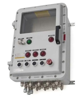 Взрывозащищенные коробки типа ЩОРВ…-О (CCFE) с окном (взрывонепроницаемые оболочки) в 