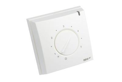 DEVIreg 132 терморегулятор для теплого пола с датчиком пола и воздуха в 