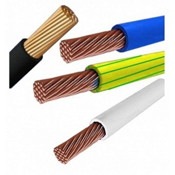 Кабель для датчиков ПЭЛЗ разных цветов 1 п.м. в 